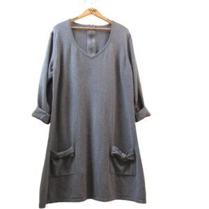 Anna Scholz Cotton and Cashmere Tunic Dress
